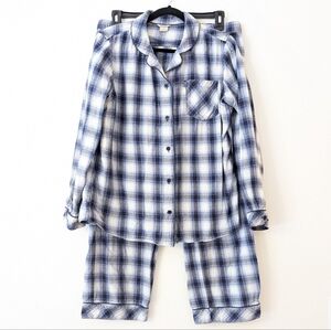 Duluth Trading Mens Flannel Pajamas Set Size Large
